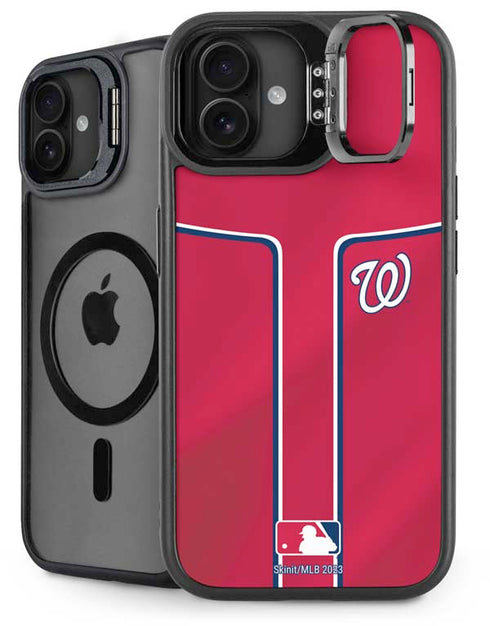 MLB Washington Nationals Alternate Jersey iPhone 16 Plus Kickstand Case