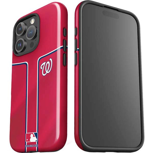 MLB Washington Nationals Alternate Jersey iPhone 16 Pro Max Impact Case