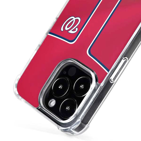 MLB Washington Nationals Alternate Jersey iPhone 16 Pro Max MagSafe Case