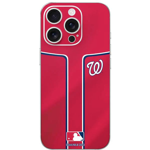 MLB Washington Nationals Alternate Jersey iPhone 16 Pro Skin
