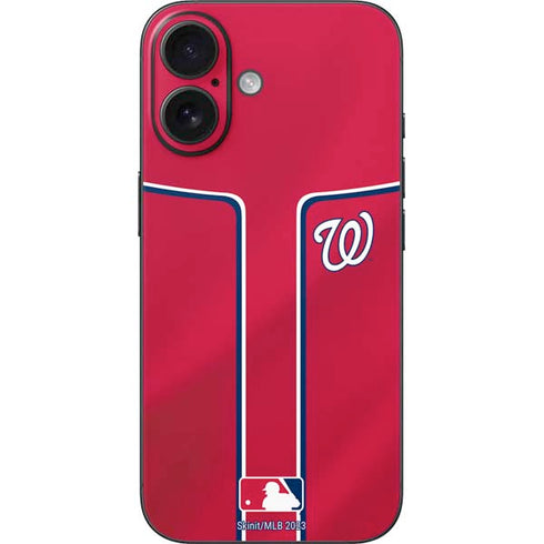 MLB Washington Nationals Alternate Jersey iPhone 16 Skin