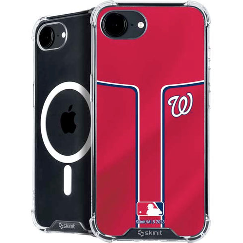 MLB Washington Nationals Alternate Jersey iPhone 16e MagSafe Case