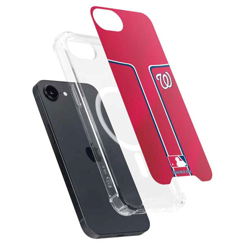 MLB Washington Nationals Alternate Jersey iPhone 16e MagSafe Case