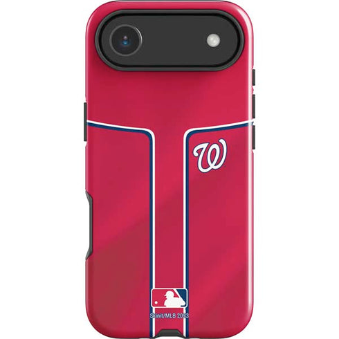 MLB Washington Nationals Alternate Jersey iPhone 17 Air Impact Case