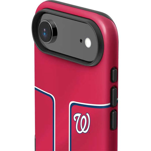 MLB Washington Nationals Alternate Jersey iPhone 17 Air Impact Case