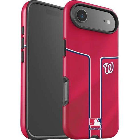 MLB Washington Nationals Alternate Jersey iPhone 17 Air Impact Case
