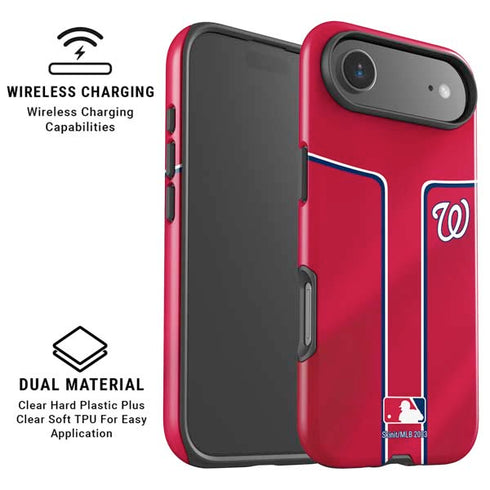 MLB Washington Nationals Alternate Jersey iPhone 17 Air Magsafe Impact Case
