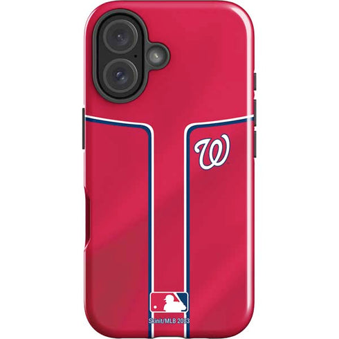 MLB Washington Nationals Alternate Jersey iPhone 17 Impact Case
