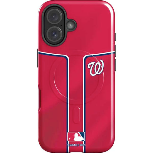 MLB Washington Nationals Alternate Jersey iPhone 17 Magsafe Impact Case
