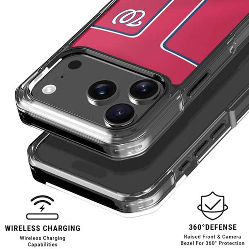 MLB Washington Nationals Alternate Jersey iPhone 17 Pro MagSafe Case