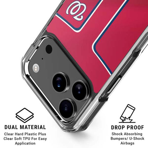 MLB Washington Nationals Alternate Jersey iPhone 17 Pro MagSafe Case
