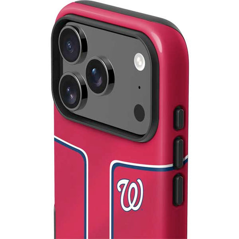 MLB Washington Nationals Alternate Jersey iPhone 17 Pro Max Impact Case