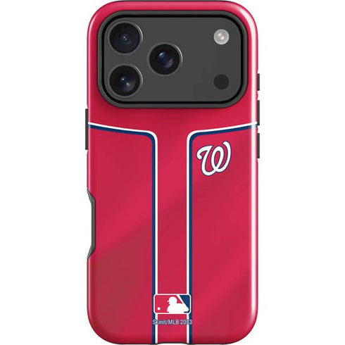 MLB Washington Nationals Alternate Jersey iPhone 18 Pro Impact Case
