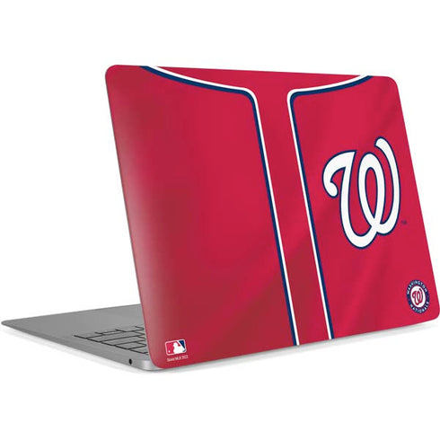 MLB Washington Nationals Alternate Jersey Apple MacBook Air Skin