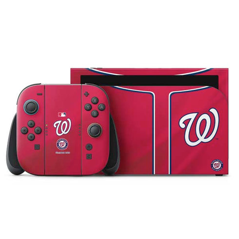 MLB Washington Nationals Alternate Jersey Nintendo Skins