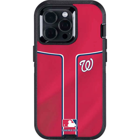 MLB Washington Nationals Alternate Jersey Otterbox Defender iPhone Skin