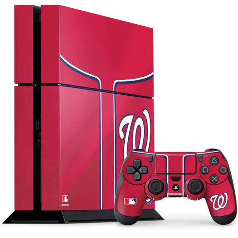 MLB Washington Nationals Alternate Jersey PlayStation PS4 Skins