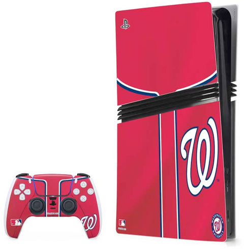 MLB Washington Nationals Alternate Jersey PS5 Pro Bundle Skin