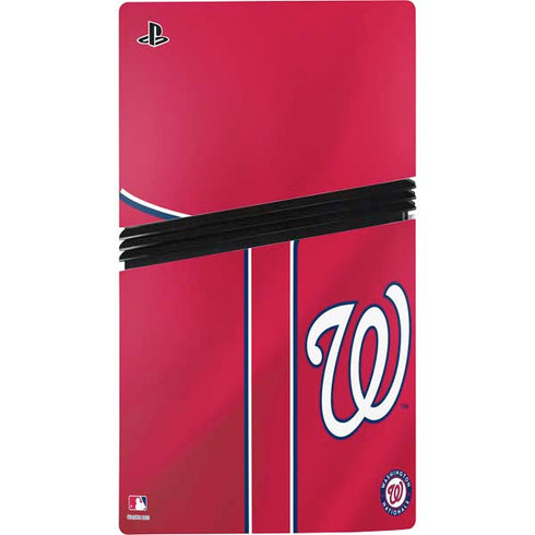 MLB Washington Nationals Alternate Jersey PS5 Pro Console Skin