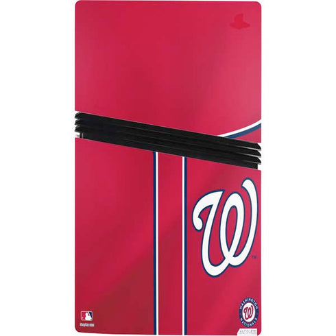 MLB Washington Nationals Alternate Jersey PS5 Pro Console Skin