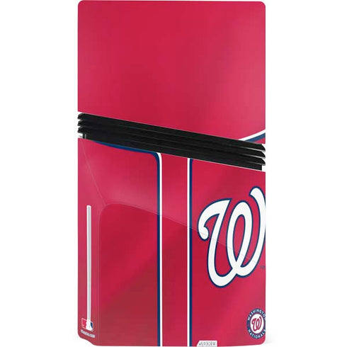 MLB Washington Nationals Alternate Jersey PS5 Pro Disk Console Skin