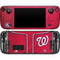 MLB Washington Nationals Alternate Jersey Steam Deck Handheld Gaming Computer OLED Skin