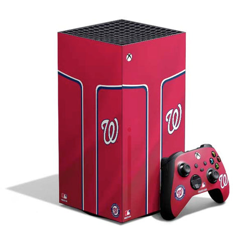 MLB Washington Nationals Alternate Jersey XBox Series X Digital Edition Bundle Skin