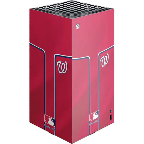 MLB Washington Nationals Alternate Jersey XBox Series X Digital Edition Console Skin