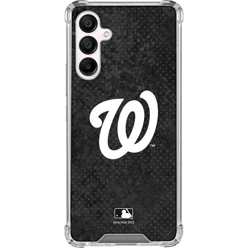 MLB Washington Nationals Dark Wash Galaxy A16 5G Clear Case