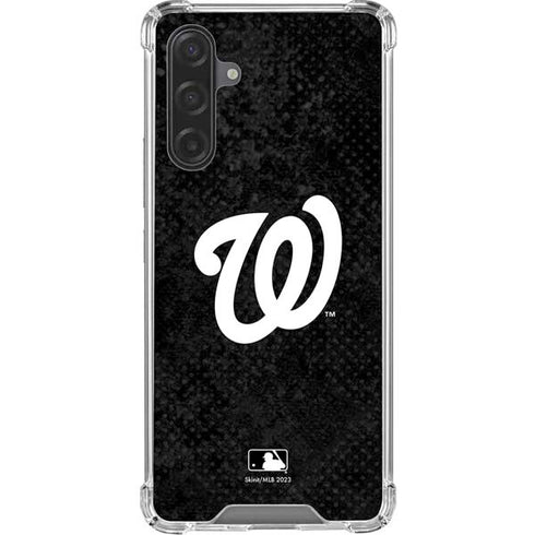 MLB Washington Nationals Dark Wash Galaxy A17 Clear Case