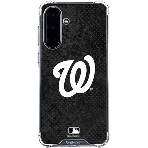 MLB Washington Nationals Dark Wash Galaxy A36 5G Clear Case
