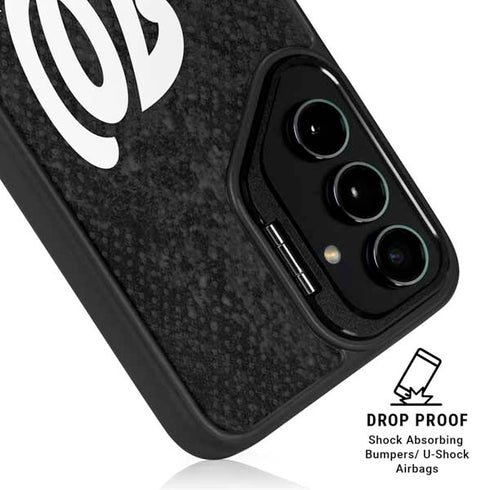 MLB Washington Nationals Dark Wash Galaxy S24 FE Kickstand Case