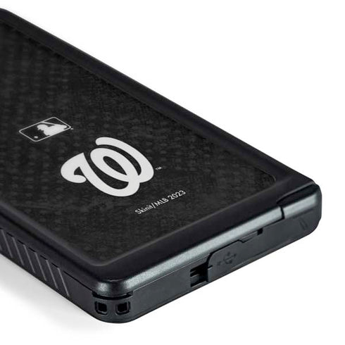 MLB Washington Nationals Dark Wash Galaxy S24 Ultra Waterproof Case