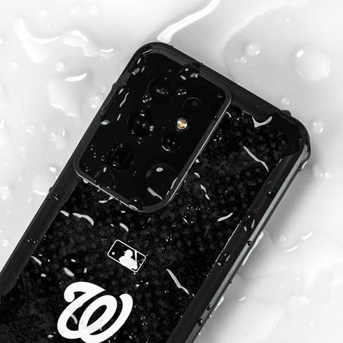 MLB Washington Nationals Dark Wash Galaxy S24 Ultra Waterproof Case