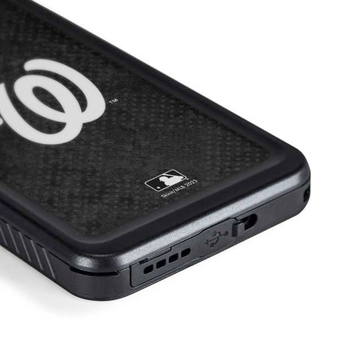 MLB Washington Nationals Dark Wash Galaxy S24 Waterproof Case