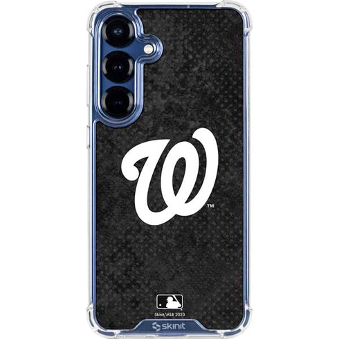 MLB Washington Nationals Dark Wash Galaxy S25 Clear Case