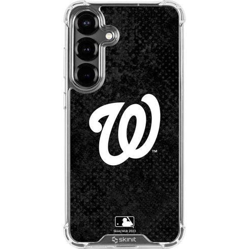 MLB Washington Nationals Dark Wash Galaxy S26 Clear Case