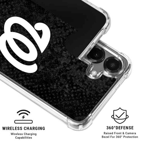 MLB Washington Nationals Dark Wash Galaxy S26 Plus Clear Case