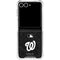 MLB Washington Nationals Dark Wash Galaxy Z Flip7 Clear Case