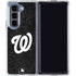 MLB Washington Nationals Dark Wash Galaxy Z Fold5 5G Clear Case