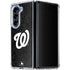 MLB Washington Nationals Dark Wash Galaxy Z Fold5 5G Clear Case