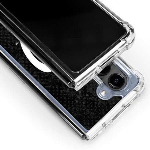 MLB Washington Nationals Dark Wash Galaxy Z Fold5 5G Clear Case