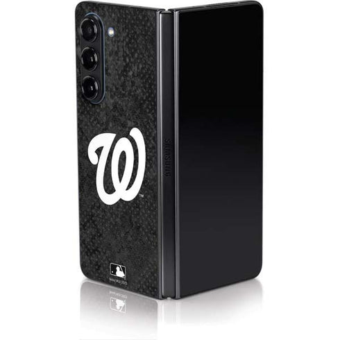 MLB Washington Nationals Dark Wash Galaxy Z Fold5 5G Skin