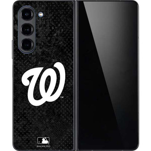 MLB Washington Nationals Dark Wash Galaxy Z Fold5 5G Skin
