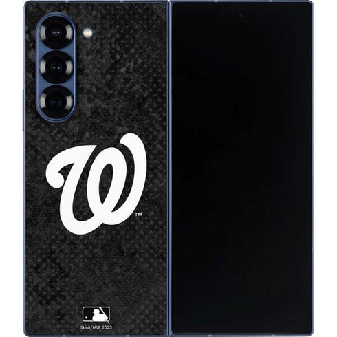 MLB Washington Nationals Dark Wash Galaxy Z Fold6 Skin