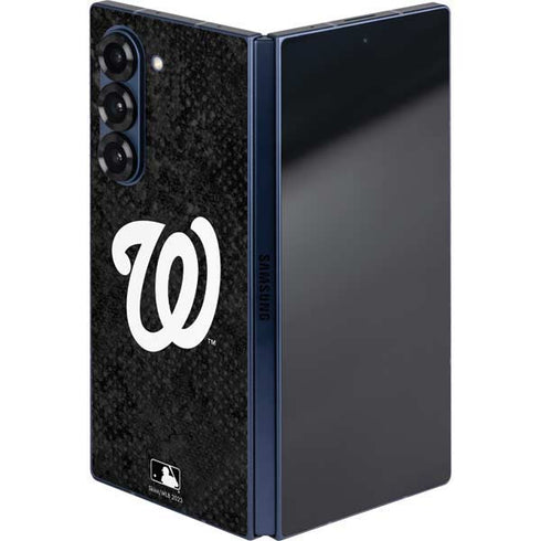 MLB Washington Nationals Dark Wash Galaxy Z Fold6 Skin