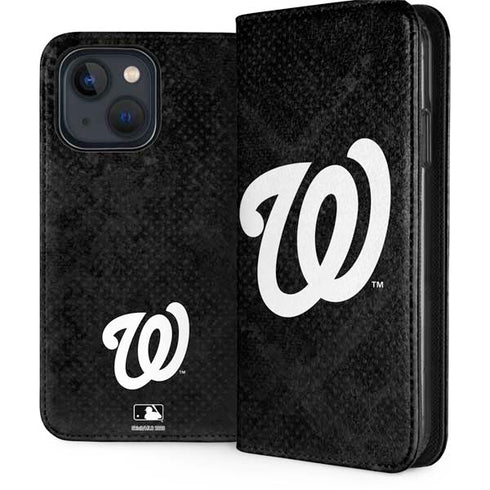 MLB Washington Nationals Dark Wash iPhone 13 Folio Case