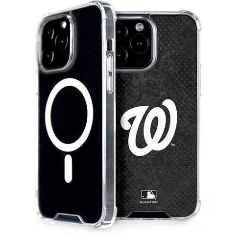 MLB Washington Nationals Dark Wash iPhone Cases