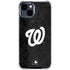 MLB Washington Nationals Dark Wash iPhone 15 Clear Case