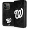 MLB Washington Nationals Dark Wash iPhone 15 Pro Folio Case